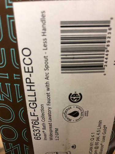 Brizo 65376lf gllhp eco invari - 65376lf-gllhp-eco,